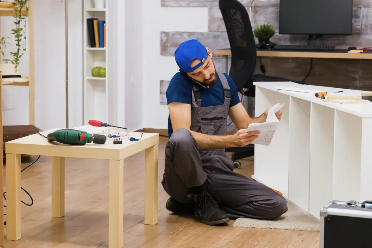 Landing Page profissional para montadores de móveis