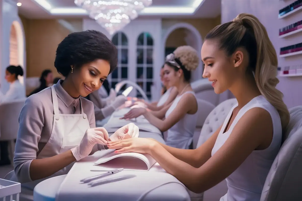 Salão de beleza com Landing Page profissional e moderna